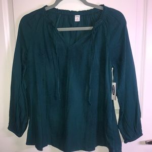 Blue Old Navy Top